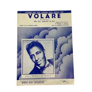 Volare Sheet Music Nel Blu Dipinto Di Blu Mitchell Parish‎ Domenico Modungno